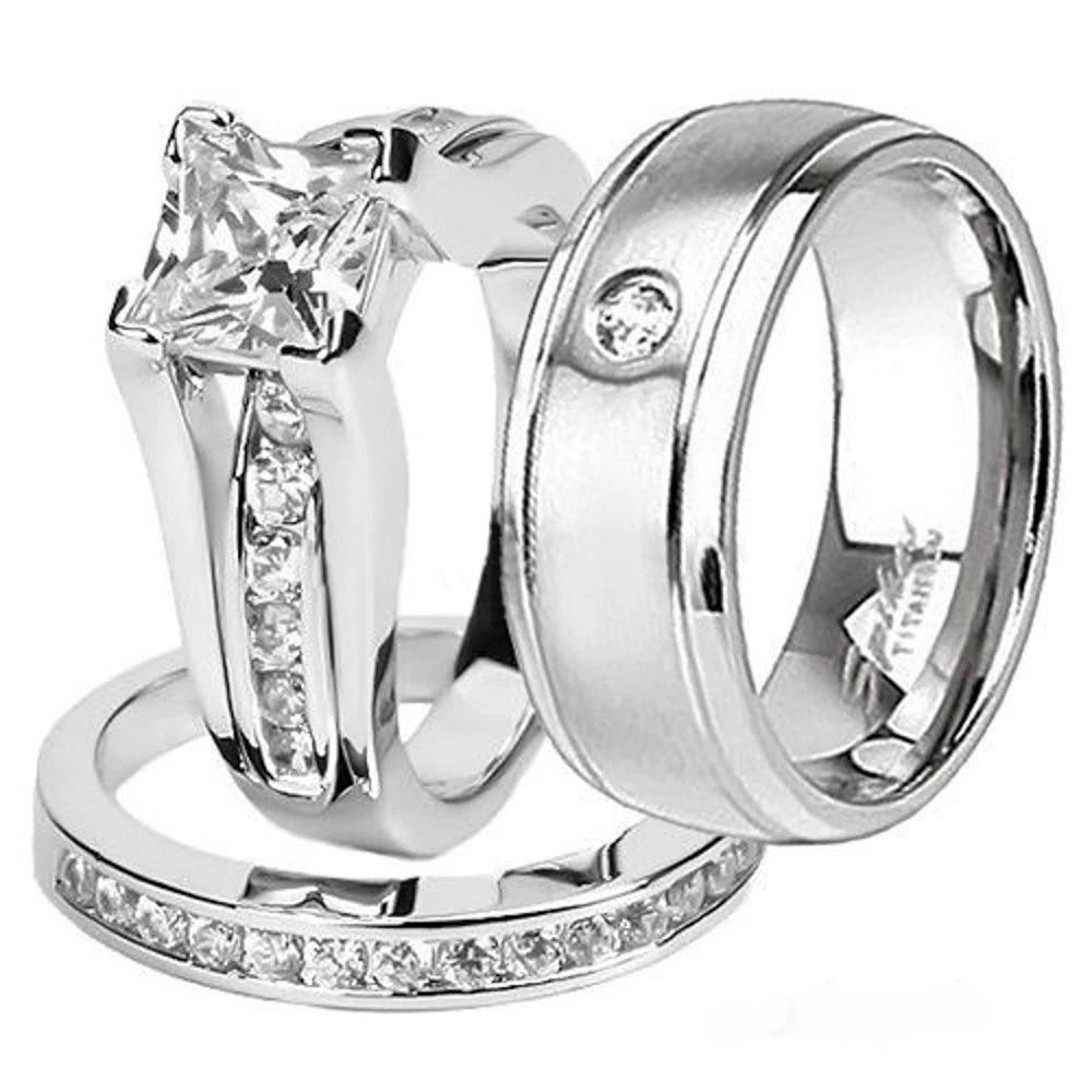 ANILLO DE COMPROMISO ,EL Y ELLA