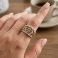 14k Gold Plated Stainless Steel  Ring